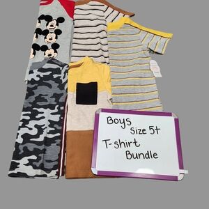 Boys 5T T-shirt Bundle/Lot/Set